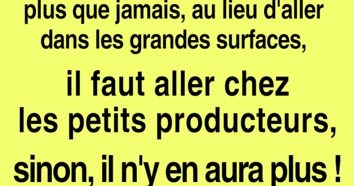 Manger local c'est bien : c'est pas loin et c'est sain !